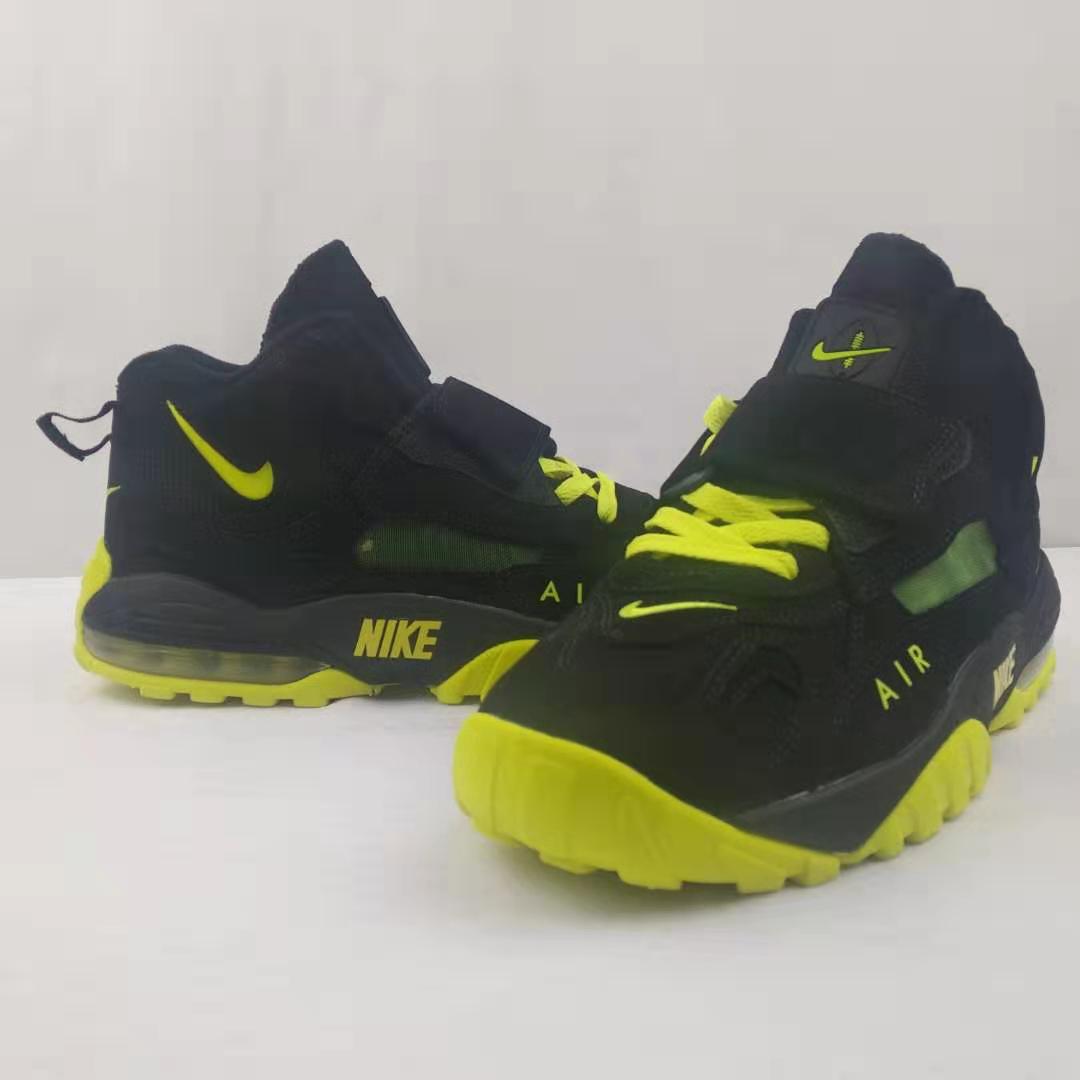 2019 Women Nike Air Max Speed Turf Black Fluorscent Green Shoes